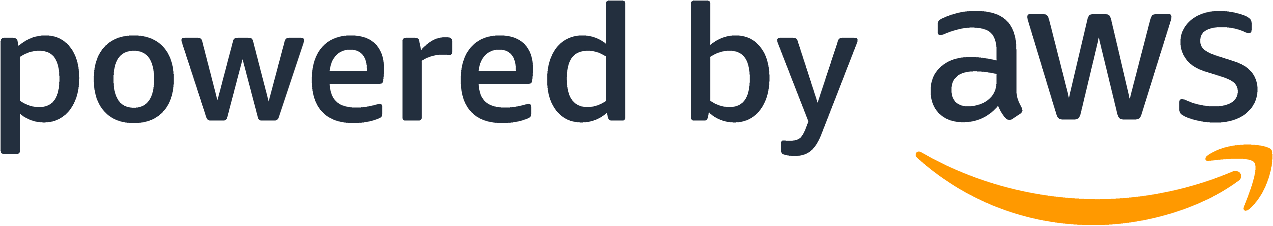 Powered by Amazon Web Services